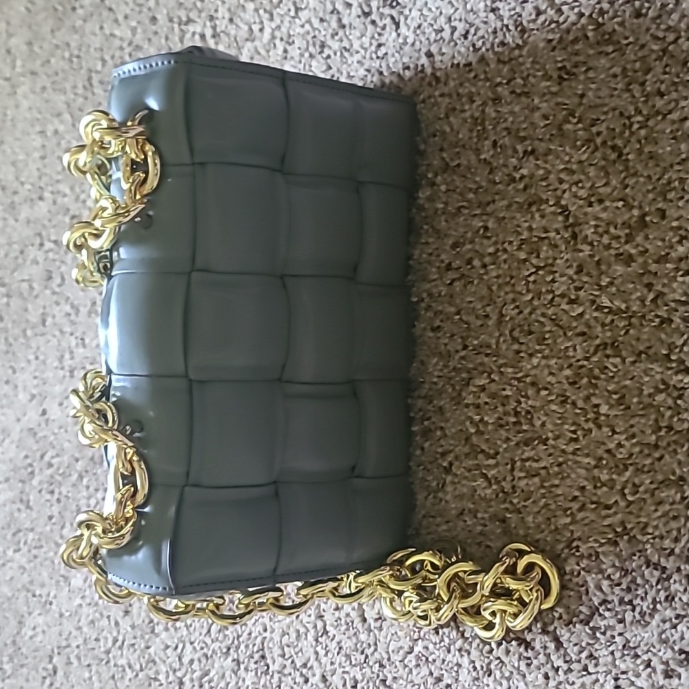 Grey Chainlink Purse